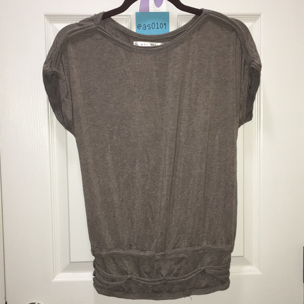 Max Studio - Light Brown Top